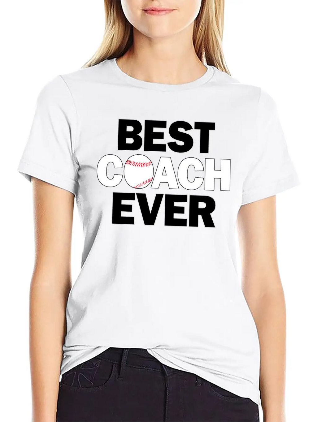 Baseball Coaches BEST COACH EVER Essential Cotton Tee For Daily Outfits – Unisex Style