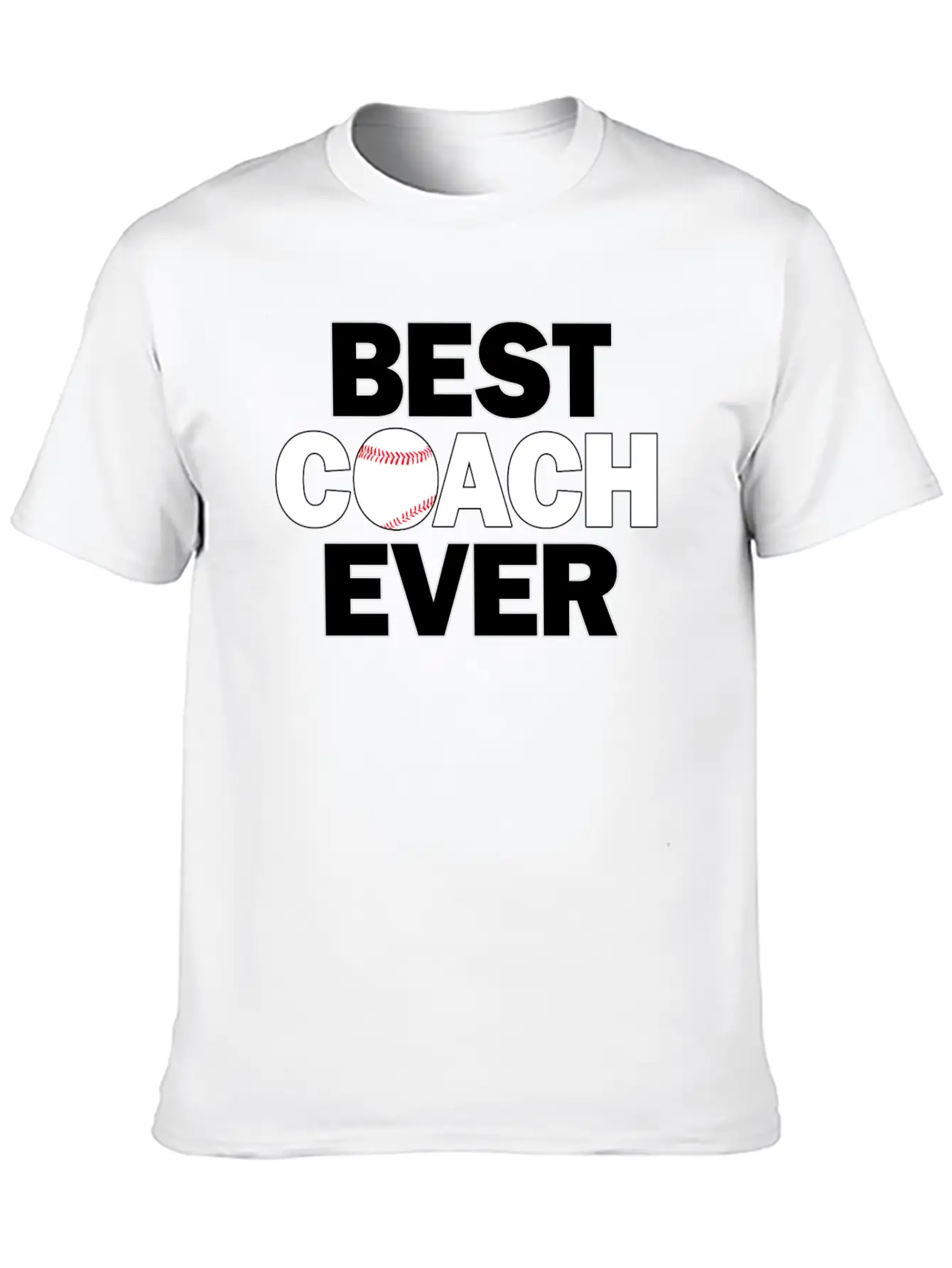 Baseball Coaches BEST COACH EVER Essential Cotton Tee For Daily Outfits – Unisex Style
