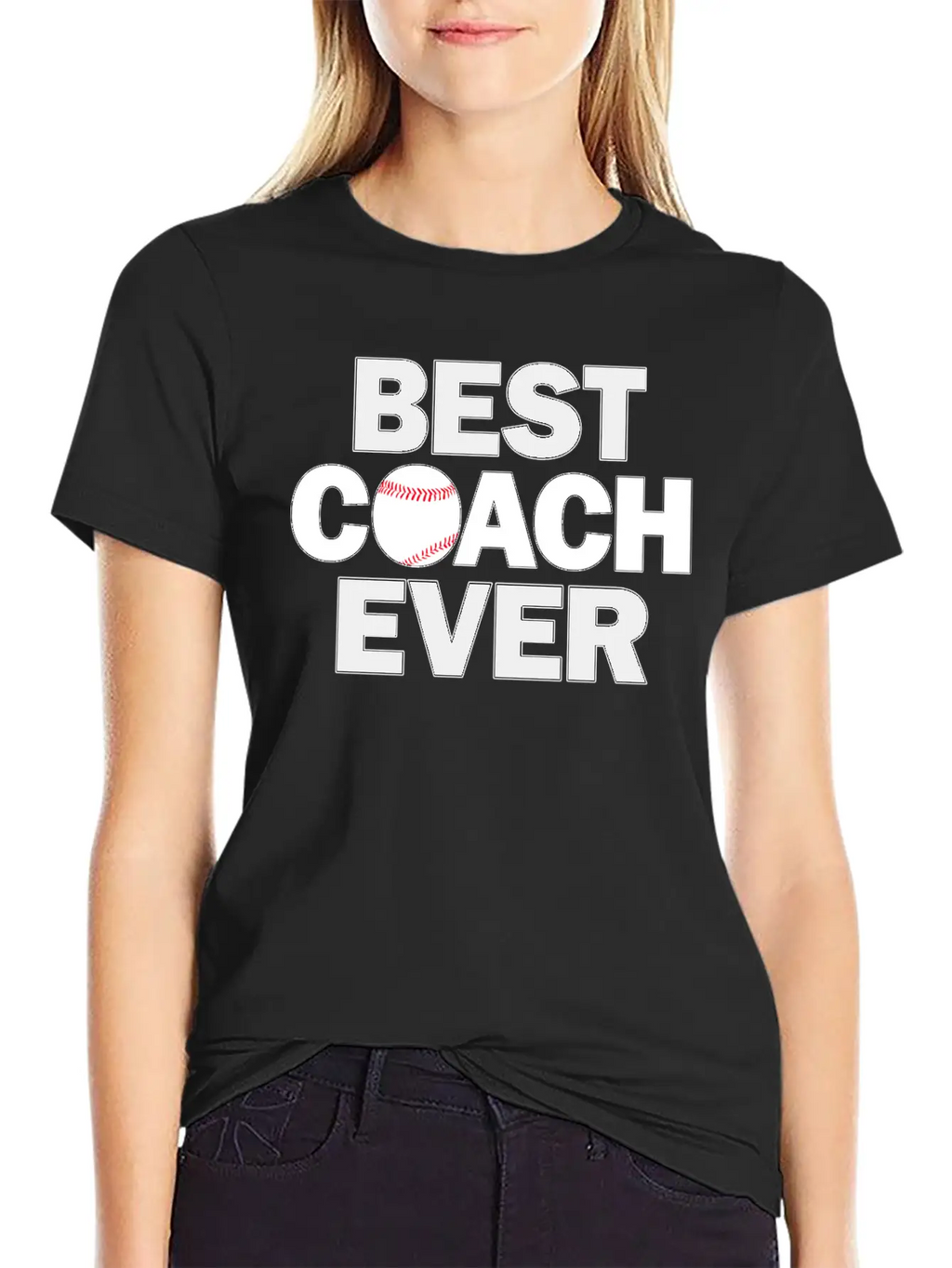 Baseball Coaches BEST COACH EVER Essential Cotton Tee For Daily Outfits – Unisex Style
