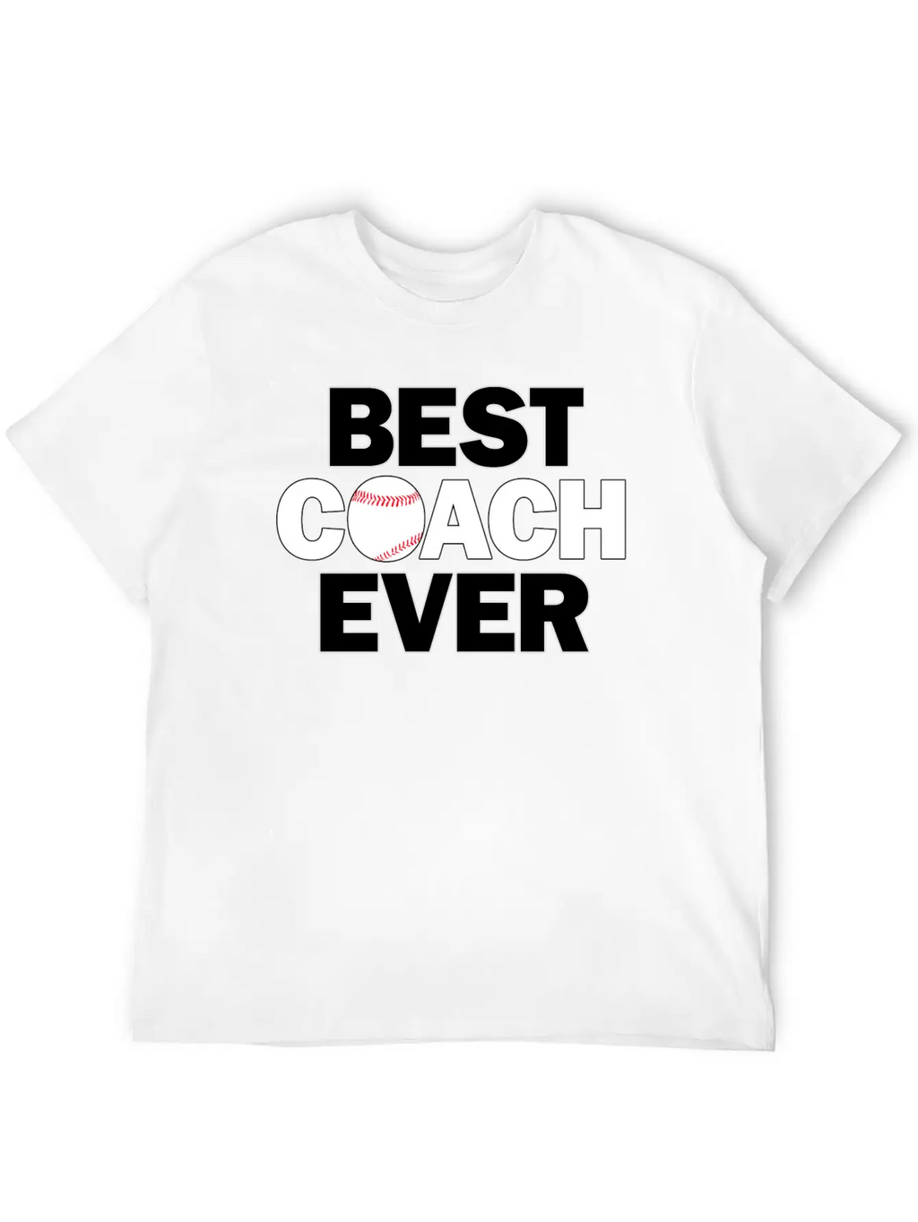 Baseball Coaches BEST COACH EVER Essential Cotton Tee For Daily Outfits – Unisex Style