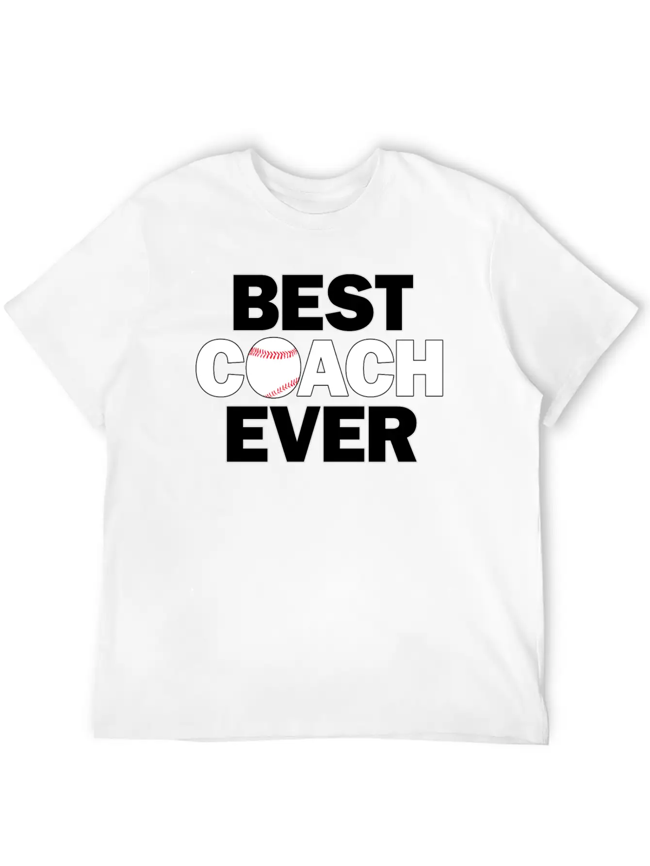 Baseball Coaches BEST COACH EVER Essential Cotton Tee For Daily Outfits – Unisex Style