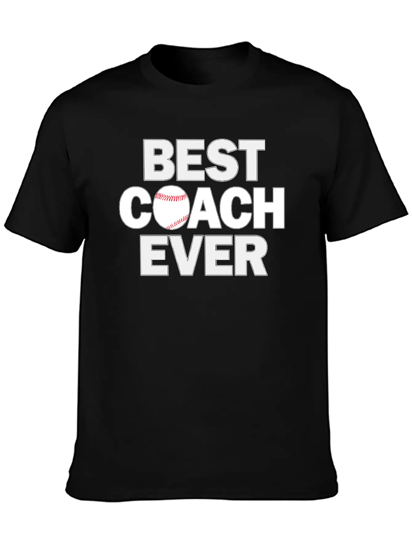 Baseball Coaches BEST COACH EVER Essential Cotton Tee For Daily Outfits – Unisex Style