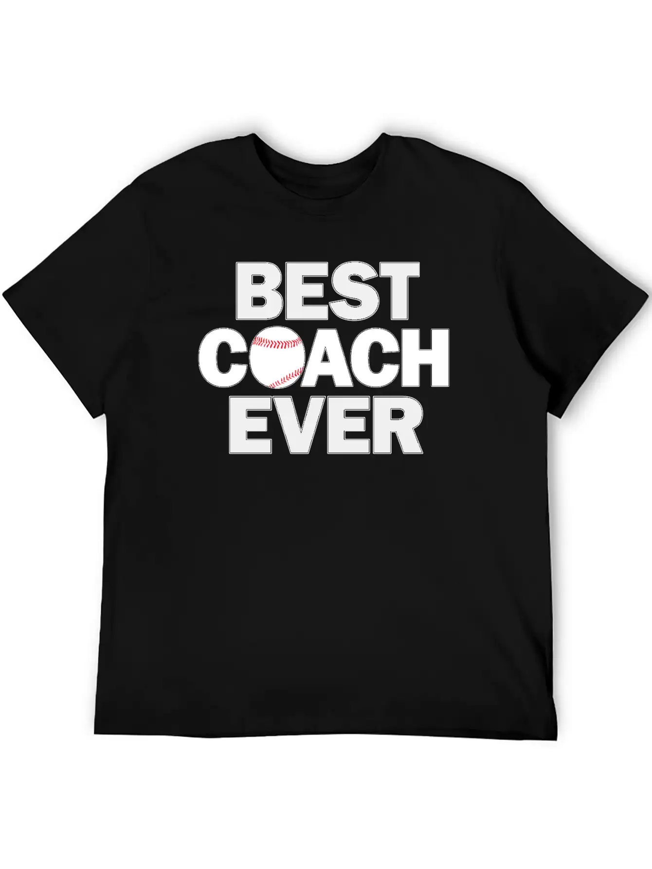 Baseball Coaches BEST COACH EVER Essential Cotton Tee For Daily Outfits – Unisex Style