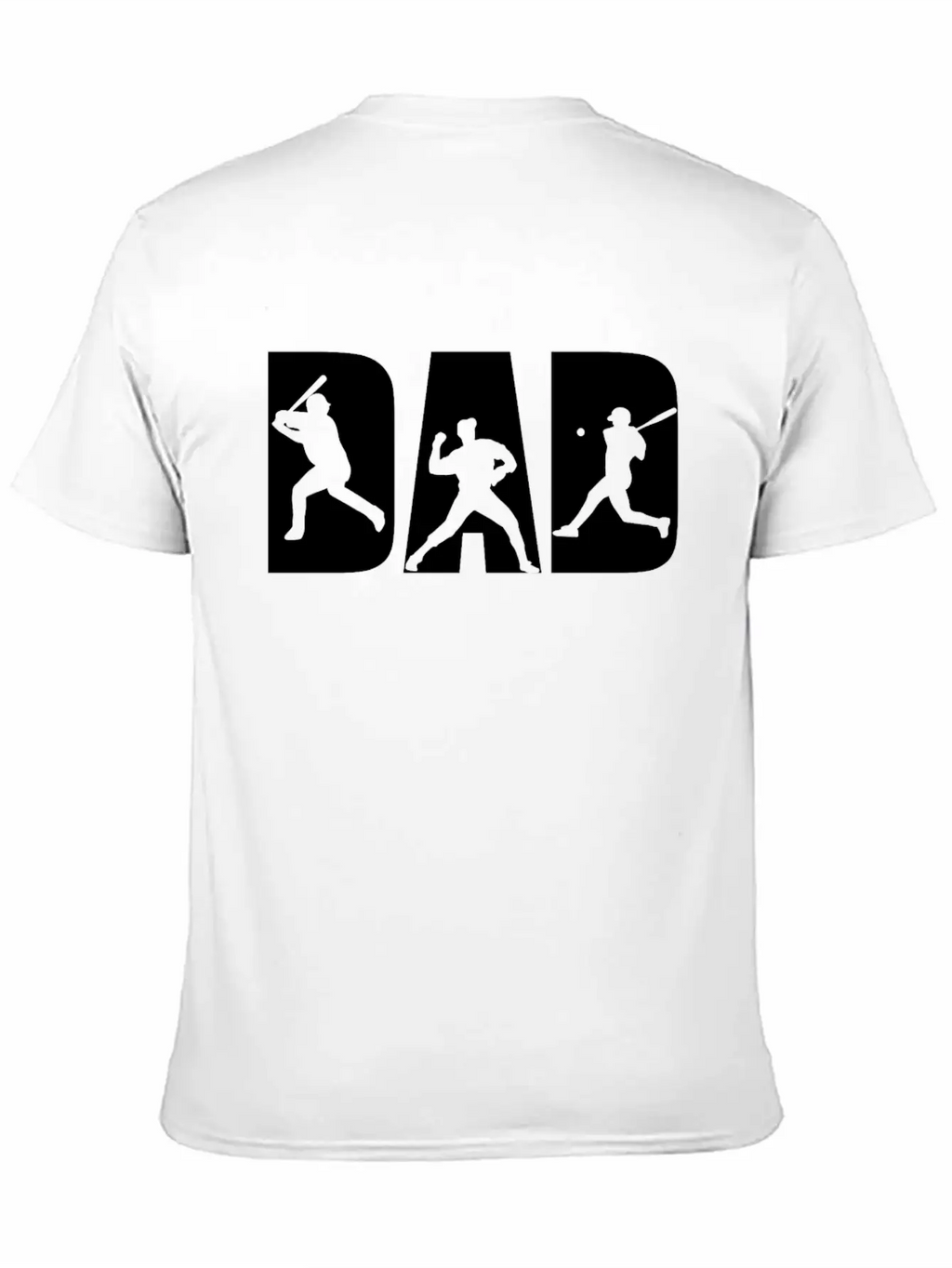 Baseball Dad And Son Matching Unisex Short Sleeve Soft Cotton T-Shirt – Casual Everyday Wear