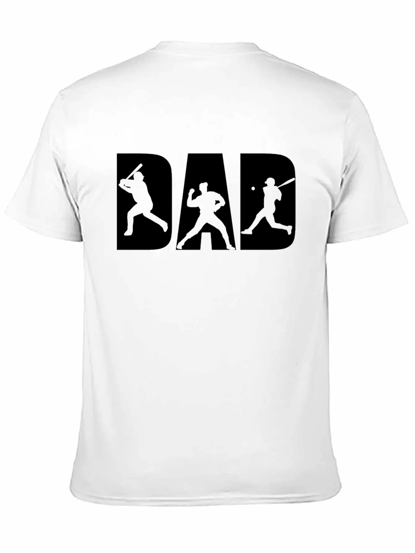 Baseball Dad And Son Matching Unisex Short Sleeve Soft Cotton T-Shirt – Casual Everyday Wear