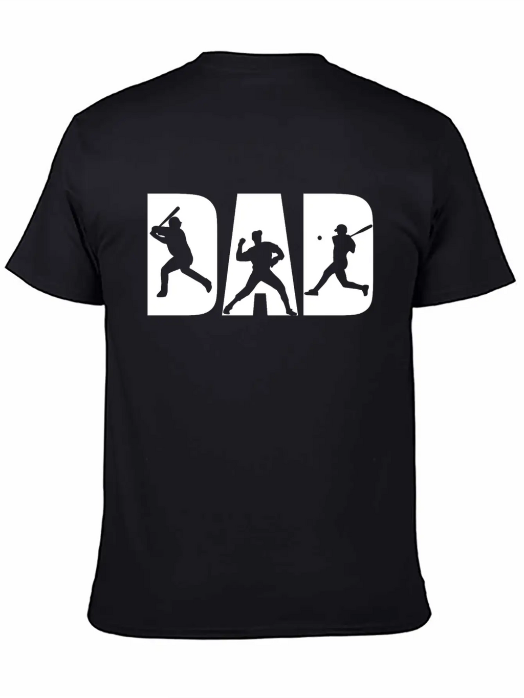 Baseball Dad And Son Matching Unisex Short Sleeve Soft Cotton T-Shirt – Casual Everyday Wear