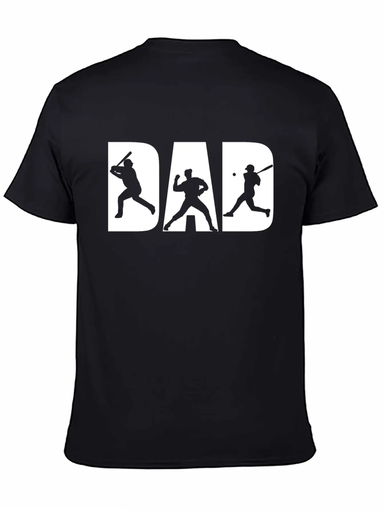 Baseball Dad And Son Matching Unisex Short Sleeve Soft Cotton T-Shirt – Casual Everyday Wear