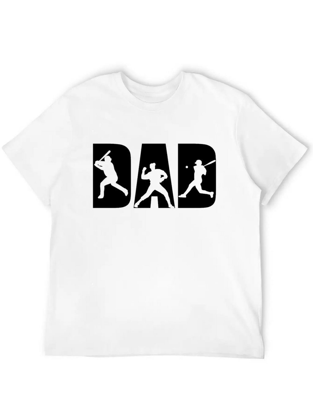 Baseball Dad And Son Matching Unisex Short Sleeve Soft Cotton T-Shirt – Casual Everyday Wear