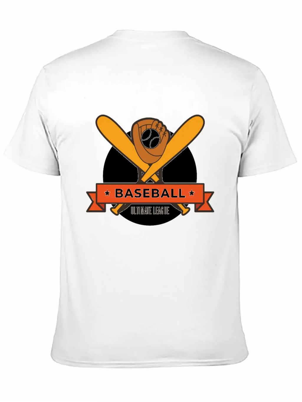 Baseball Ultimate League Breathable Soft Cotton T-Shirt – Timeless Casual Look