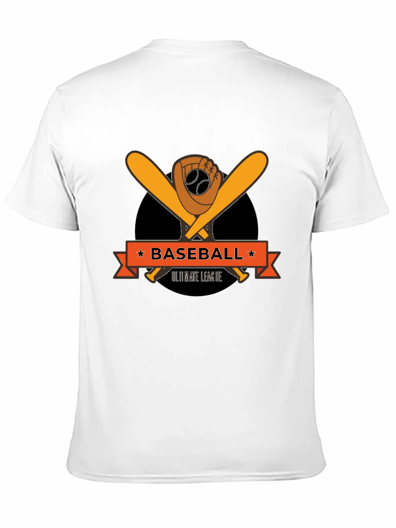 Baseball Ultimate League Breathable Soft Cotton T-Shirt – Timeless Casual Look
