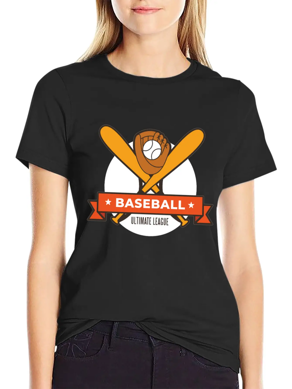 Baseball Ultimate League Breathable Soft Cotton T-Shirt – Timeless Casual Look