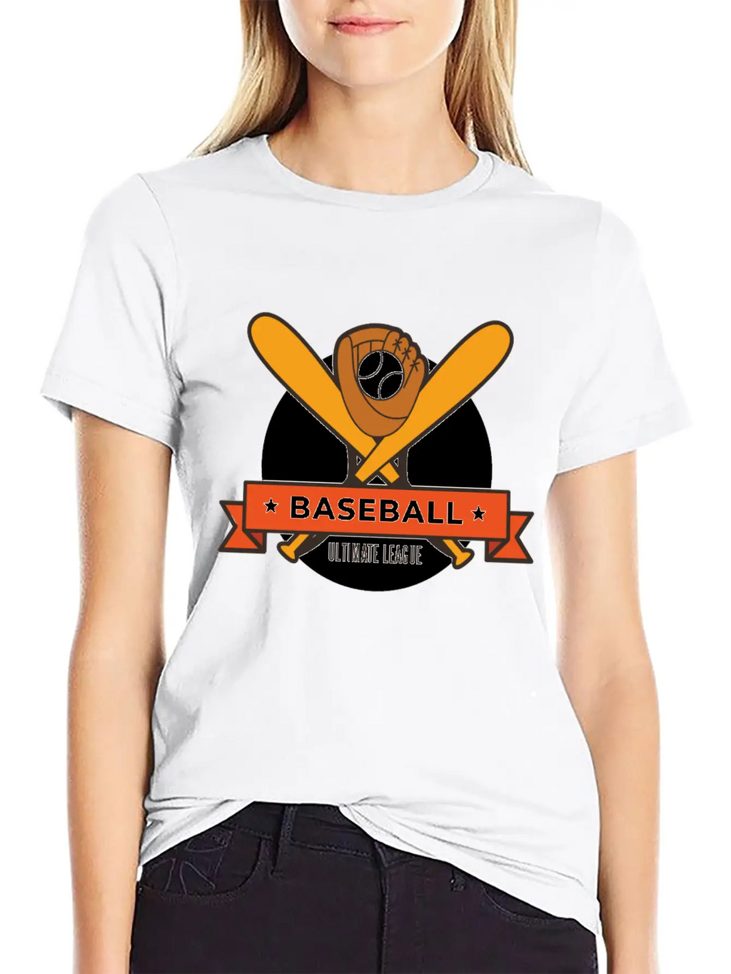 Baseball Ultimate League Breathable Soft Cotton T-Shirt – Timeless Casual Look