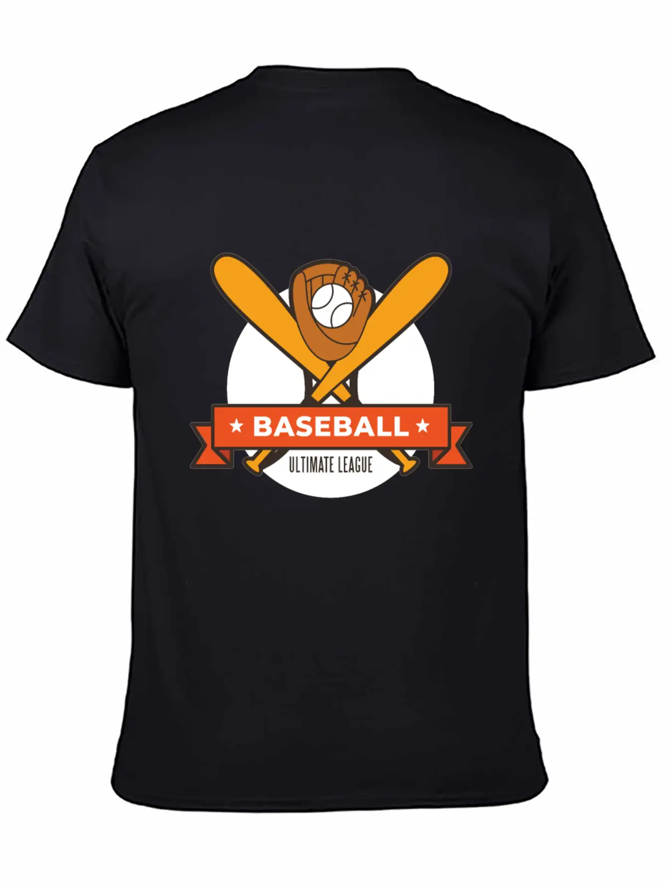 Baseball Ultimate League Breathable Soft Cotton T-Shirt – Timeless Casual Look