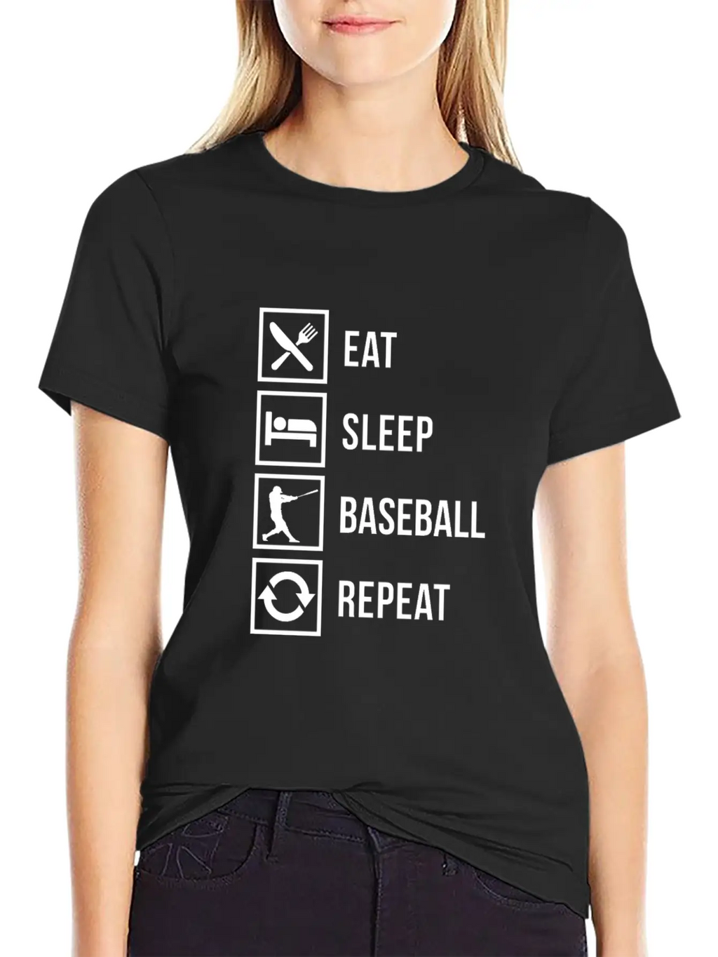Baseball Unisex Casual T-Shirt – Clean Design For Daily Comfort