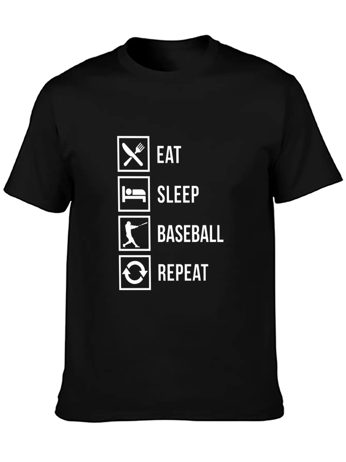 Baseball Unisex Casual T-Shirt – Clean Design For Daily Comfort