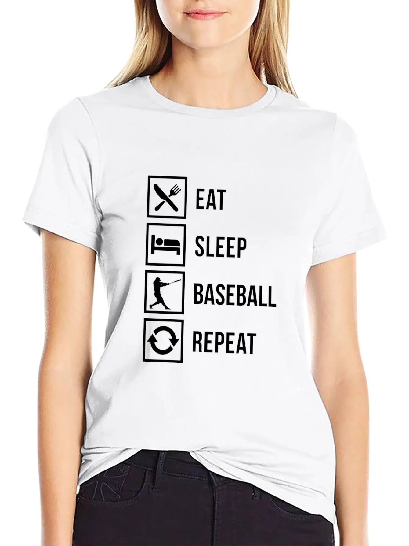 Baseball Unisex Casual T-Shirt – Clean Design For Daily Comfort