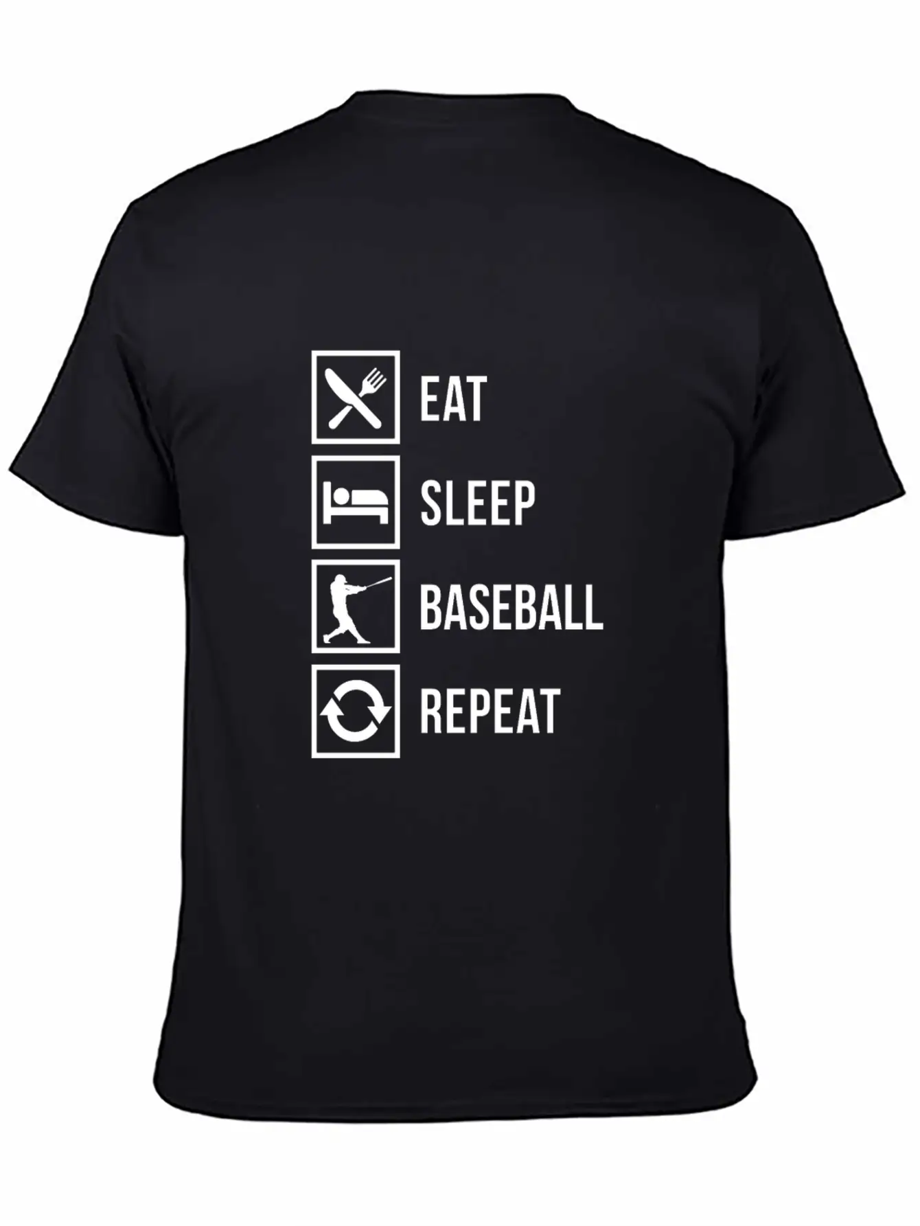 Baseball Unisex Casual T-Shirt – Clean Design For Daily Comfort