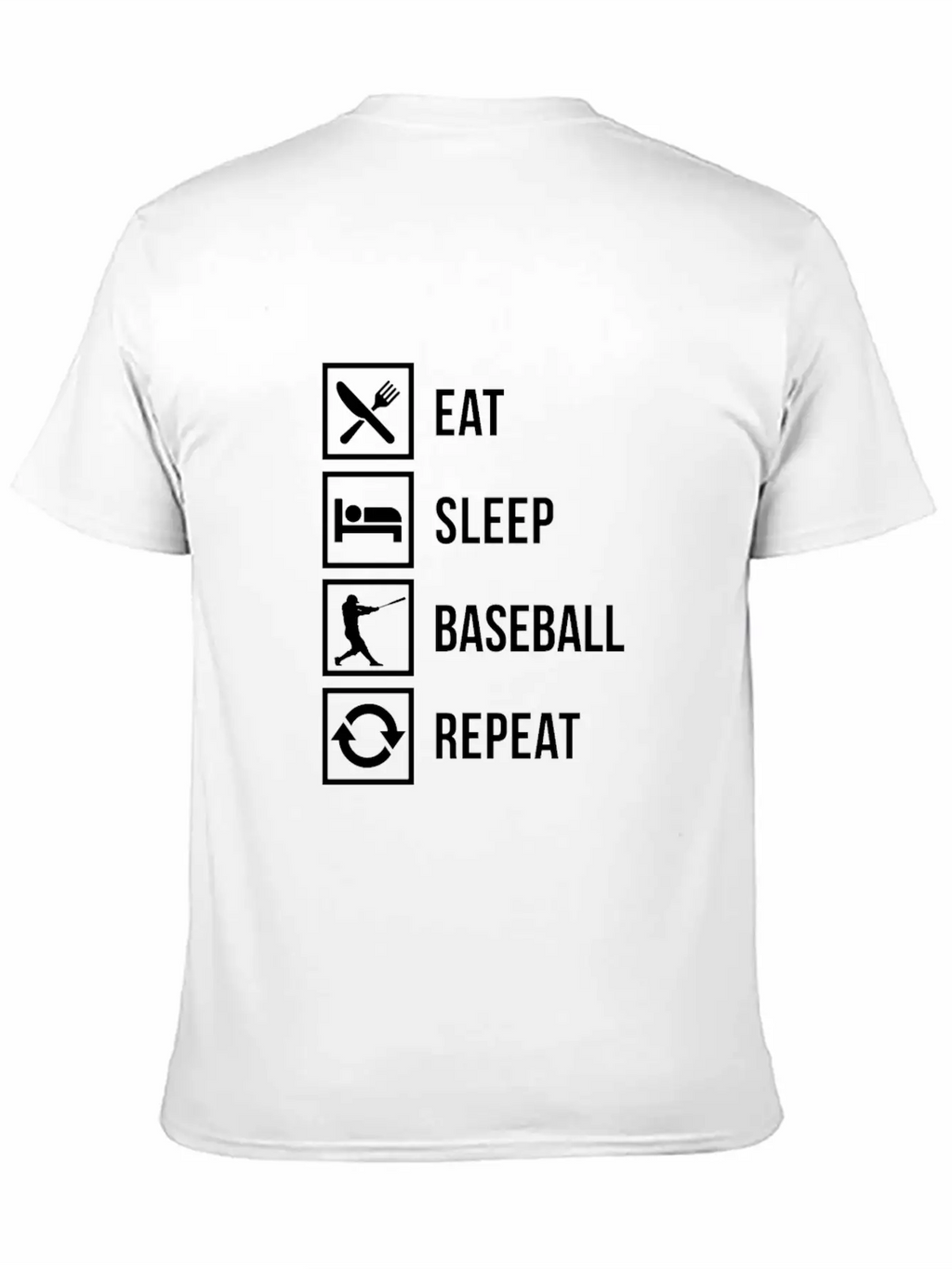 Baseball Unisex Casual T-Shirt – Clean Design For Daily Comfort
