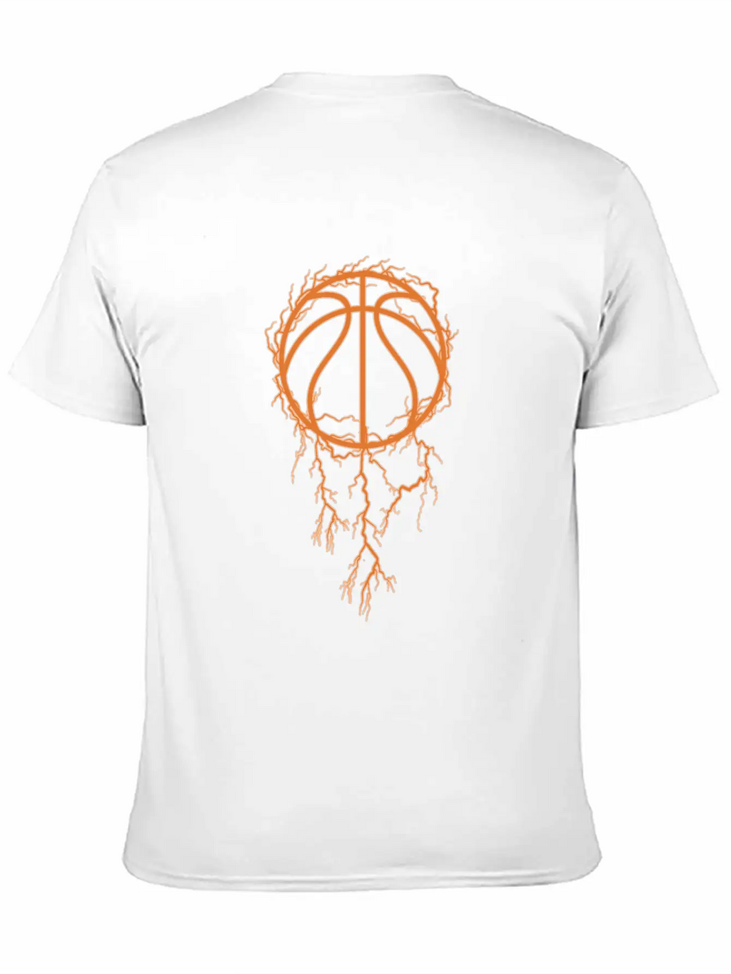 Basketball Baller Thunder Unisex Casual T-Shirt – Clean Design For Daily Comfort