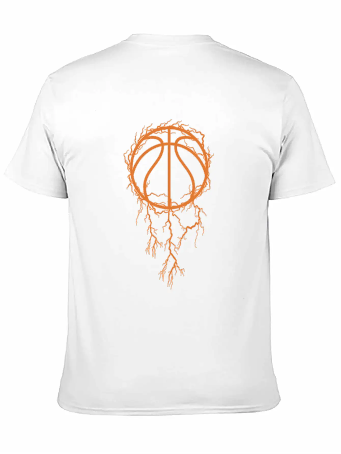 Basketball Baller Thunder Unisex Casual T-Shirt – Clean Design For Daily Comfort