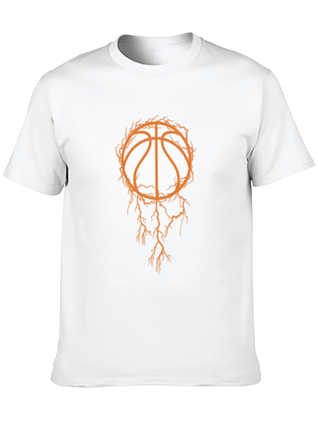 Basketball Baller Thunder Unisex Casual T-Shirt – Clean Design For Daily Comfort