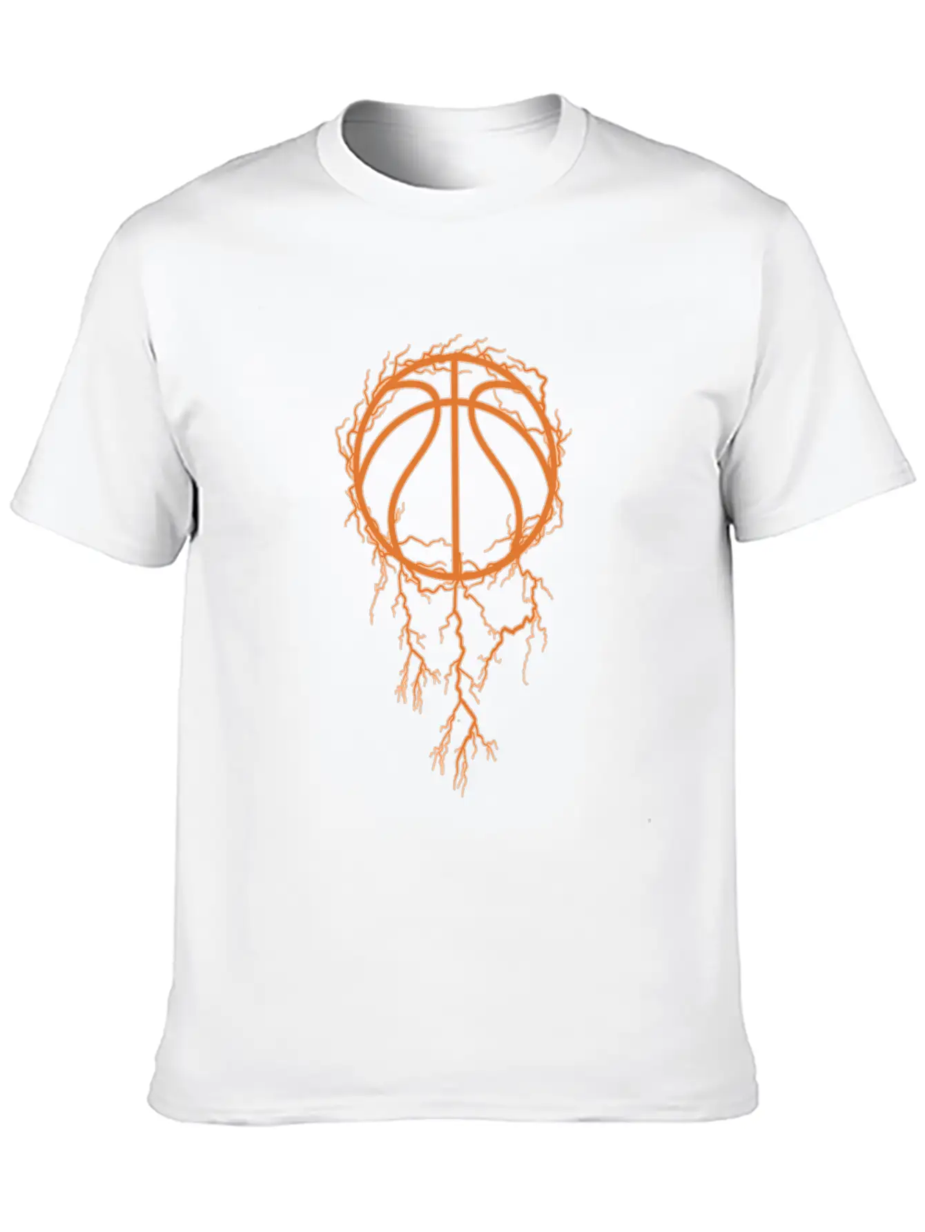Basketball Baller Thunder Unisex Casual T-Shirt – Clean Design For Daily Comfort