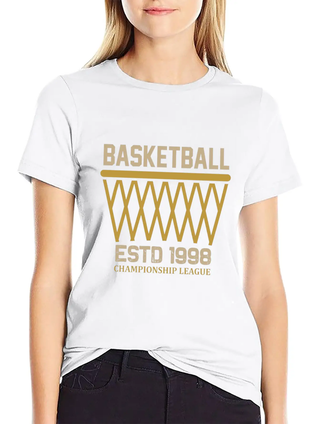 Basketball Championship League Unisex Casual T-Shirt – Clean Design For Daily Comfort