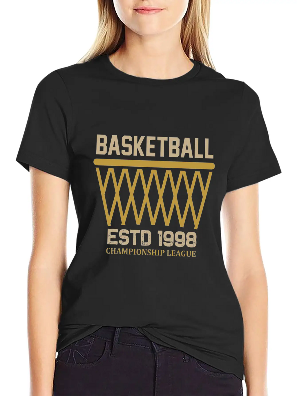 Basketball Championship League Unisex Casual T-Shirt – Clean Design For Daily Comfort