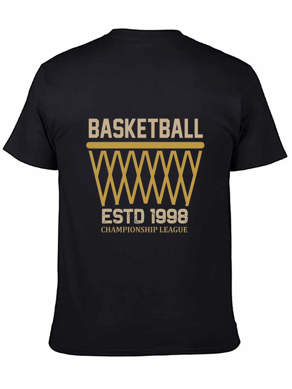 Basketball Championship League Unisex Casual T-Shirt – Clean Design For Daily Comfort