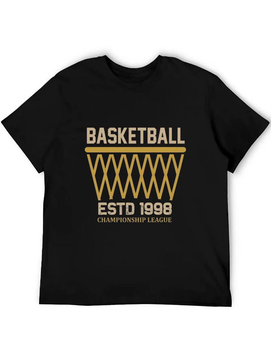 Basketball Championship League Unisex Casual T-Shirt – Clean Design For Daily Comfort