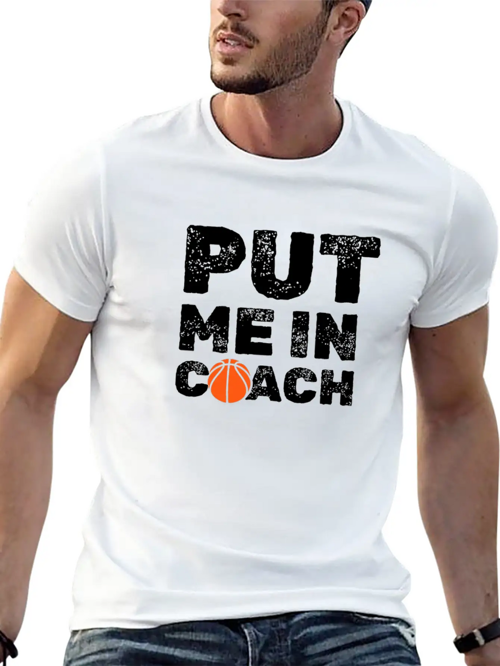 Basketball Coach Unisex Short Sleeve Soft Cotton T-Shirt – Casual Everyday Wear