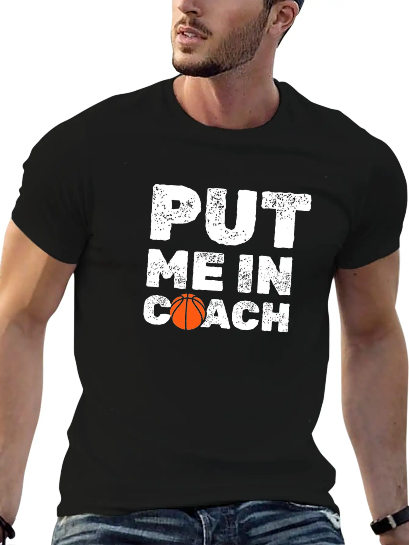 Basketball Coach Unisex Short Sleeve Soft Cotton T-Shirt – Casual Everyday Wear