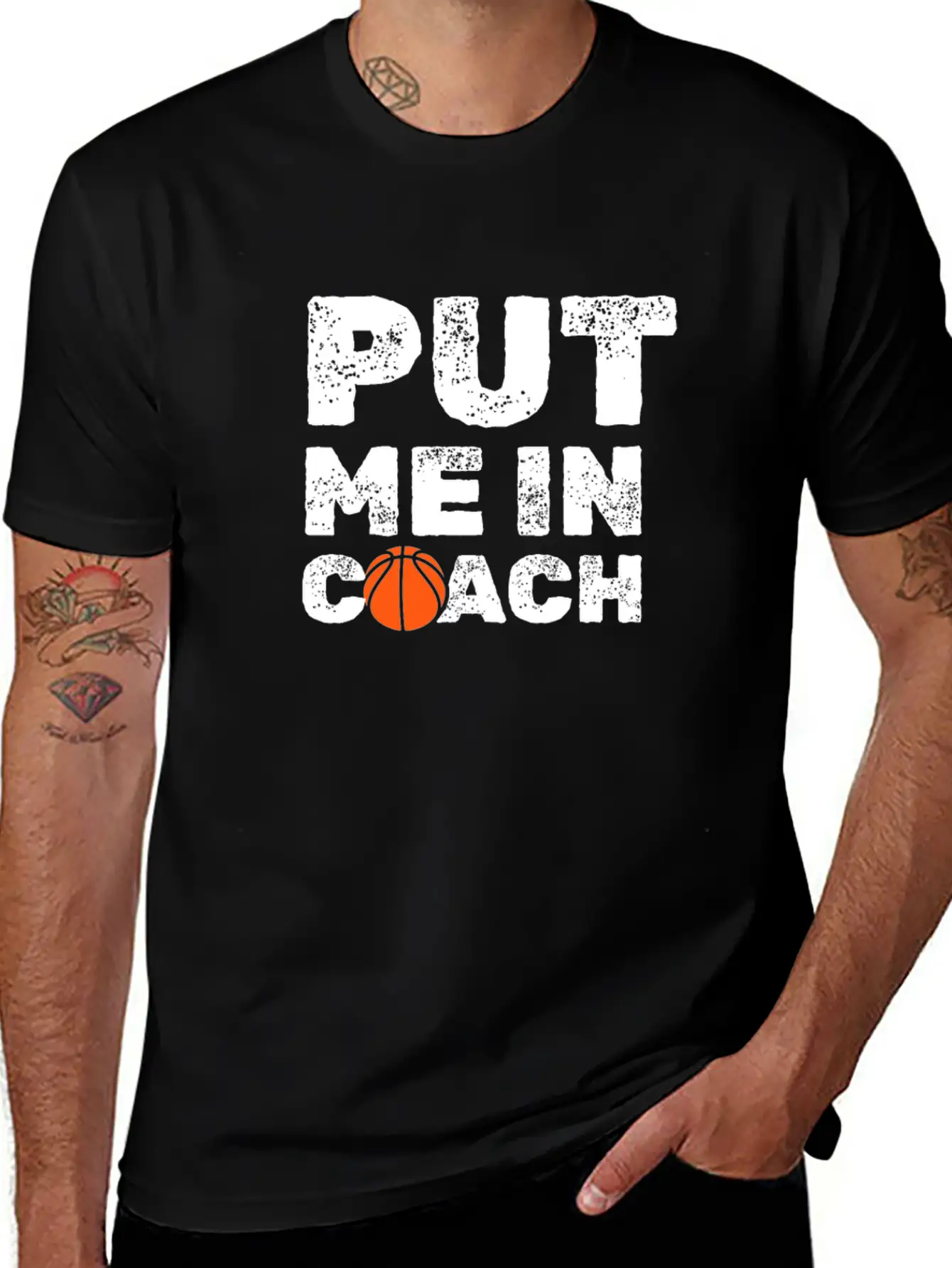 Basketball Coach Unisex Short Sleeve Soft Cotton T-Shirt – Casual Everyday Wear