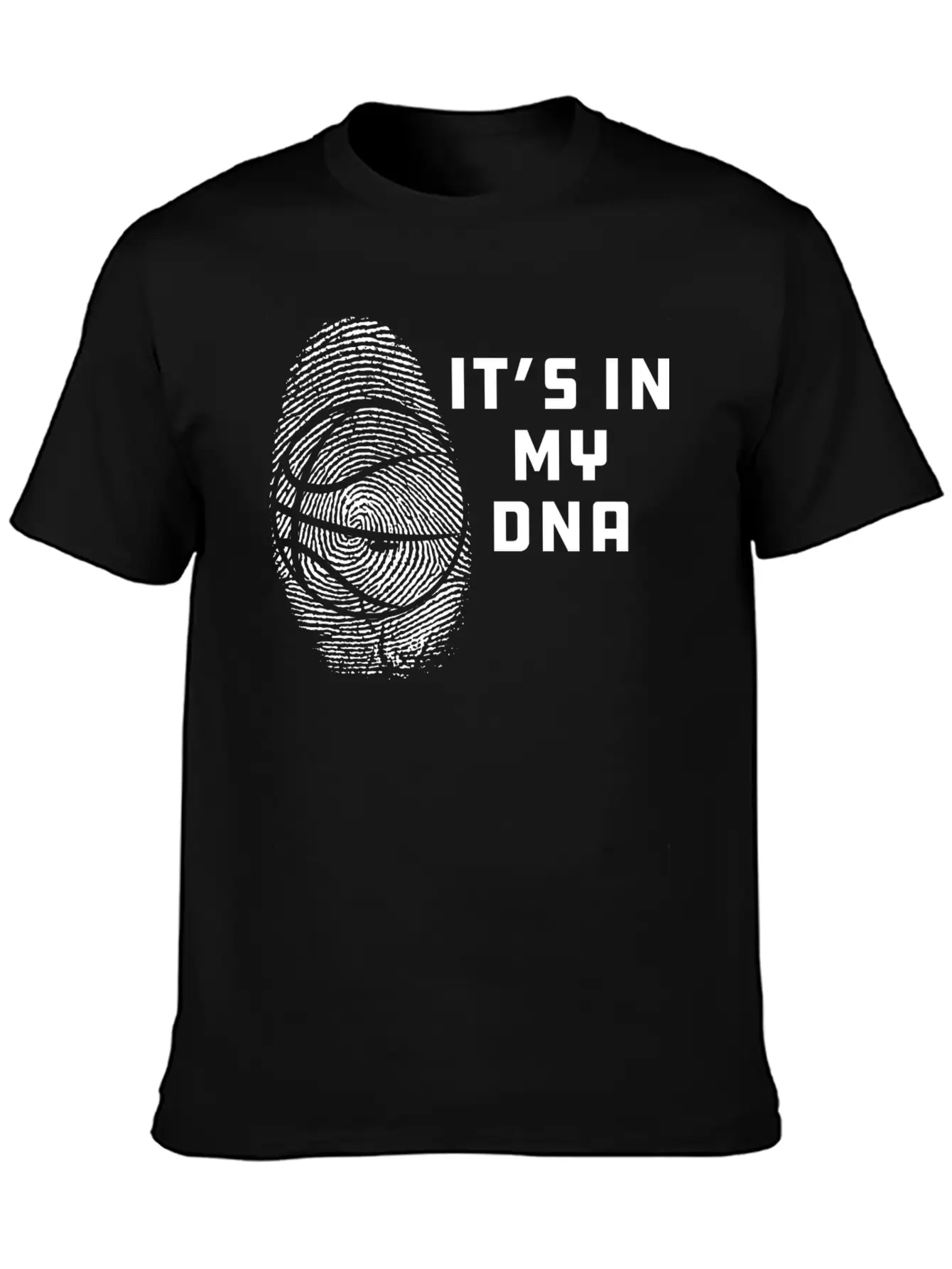 Basketball - It's In My DNA Unisex Casual T-Shirt – Clean Design For Daily Comfort