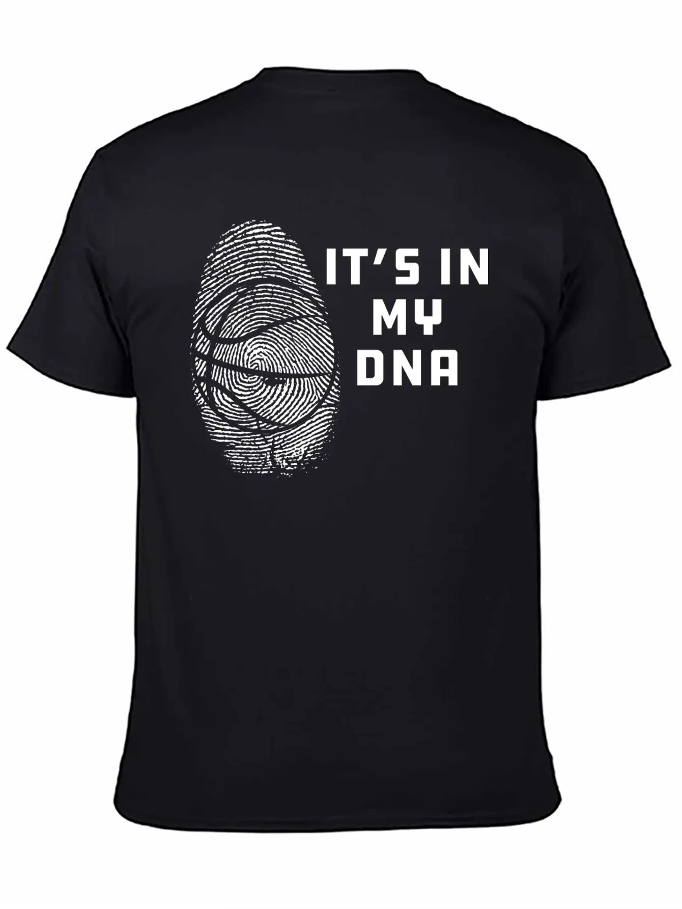 Basketball - It's In My DNA Unisex Casual T-Shirt – Clean Design For Daily Comfort