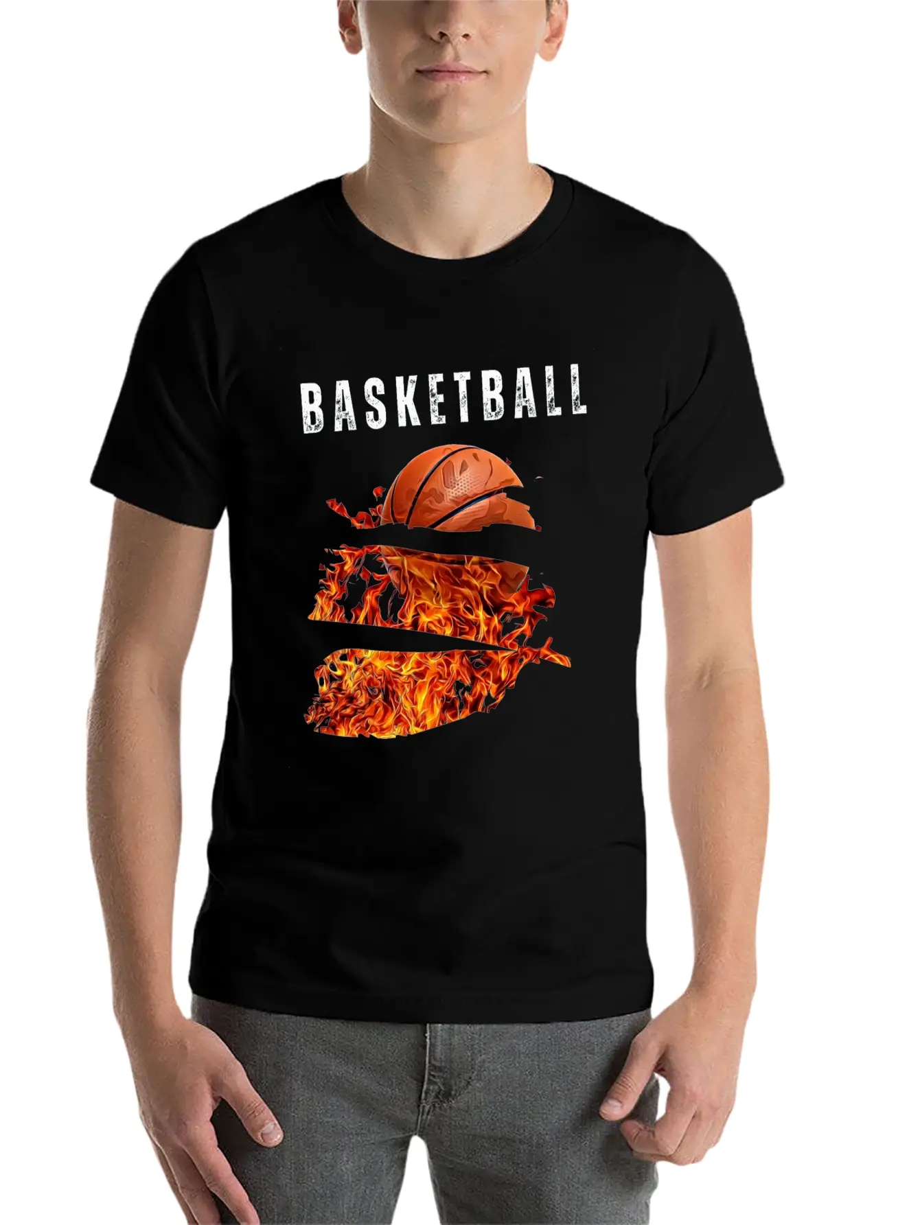 Basketball Player Basketballer Sports Unisex Casual T-Shirt – Clean Design For Daily Comfort