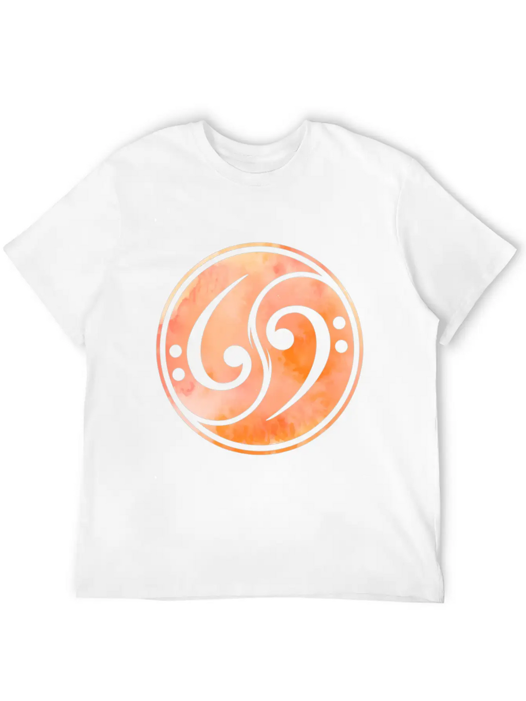 Bass Clef Music Bass Guitar Unisex Casual T-Shirt – Clean Design For Daily Comfort