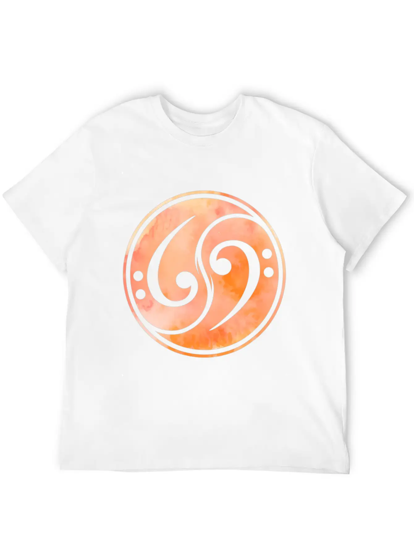 Bass Clef Music Bass Guitar Unisex Casual T-Shirt – Clean Design For Daily Comfort