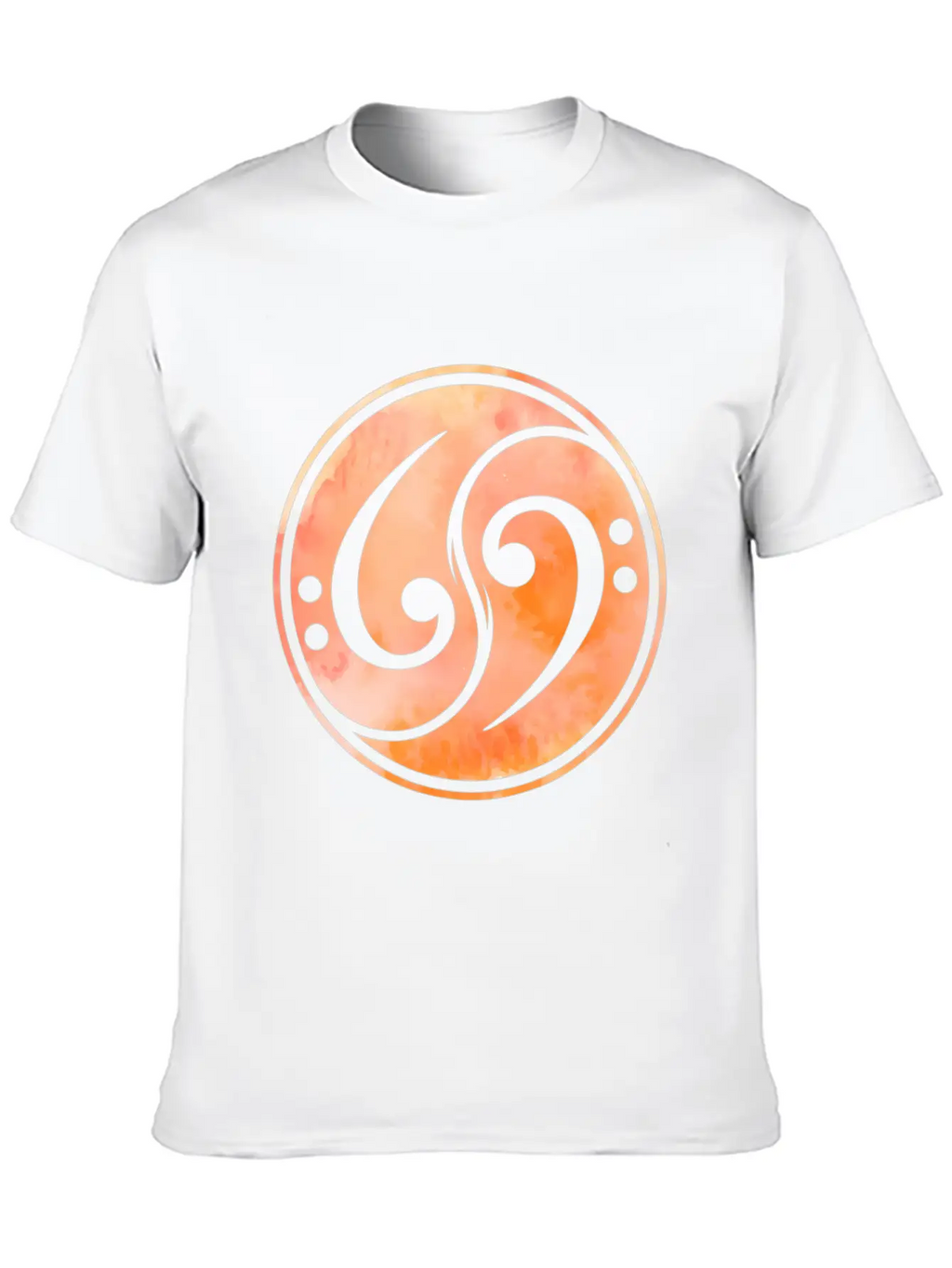 Bass Clef Music Bass Guitar Unisex Casual T-Shirt – Clean Design For Daily Comfort