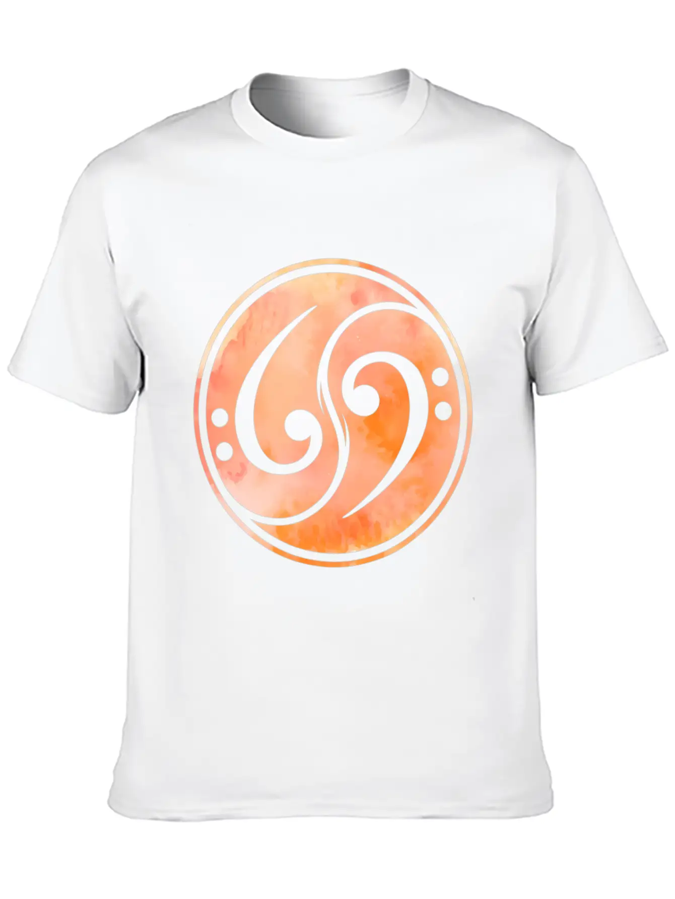 Bass Clef Music Bass Guitar Unisex Casual T-Shirt – Clean Design For Daily Comfort