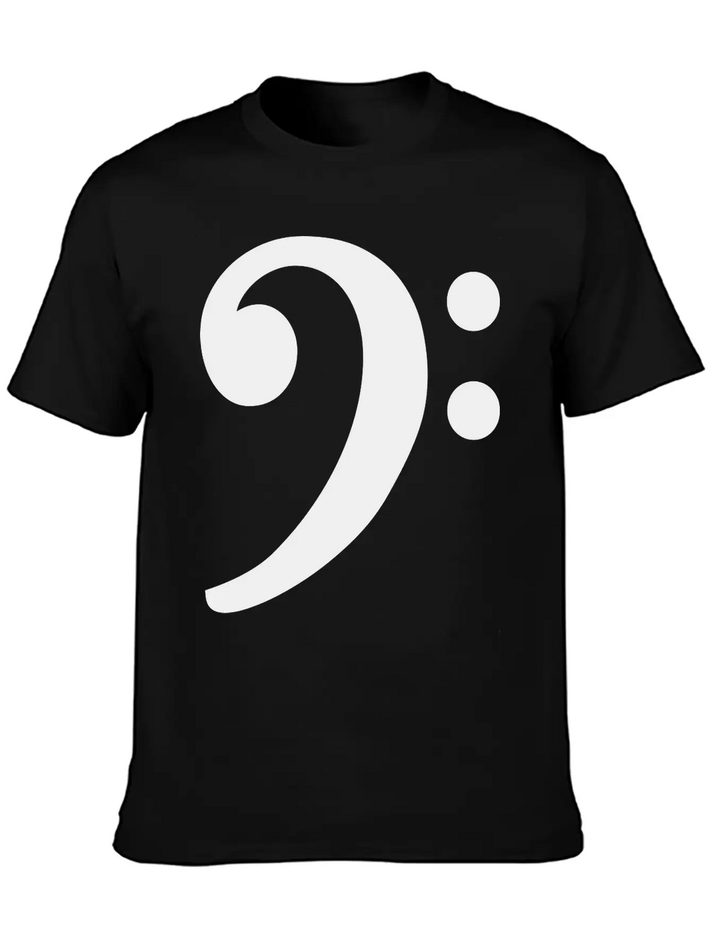 Bass Clef Unisex Casual T-Shirt – Clean Design For Daily Comfort