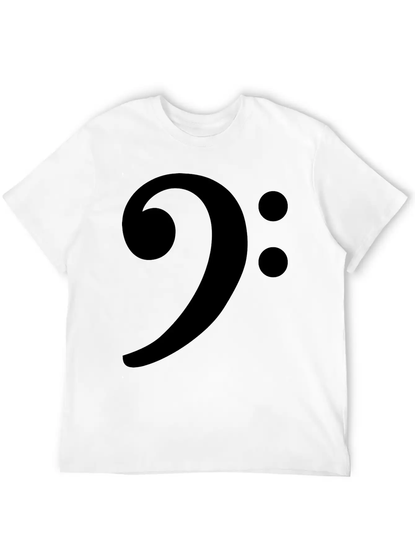 Bass Clef Unisex Casual T-Shirt – Clean Design For Daily Comfort