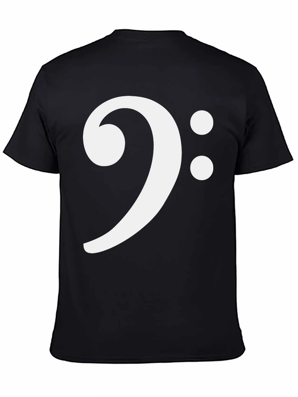 Bass Clef Unisex Casual T-Shirt – Clean Design For Daily Comfort