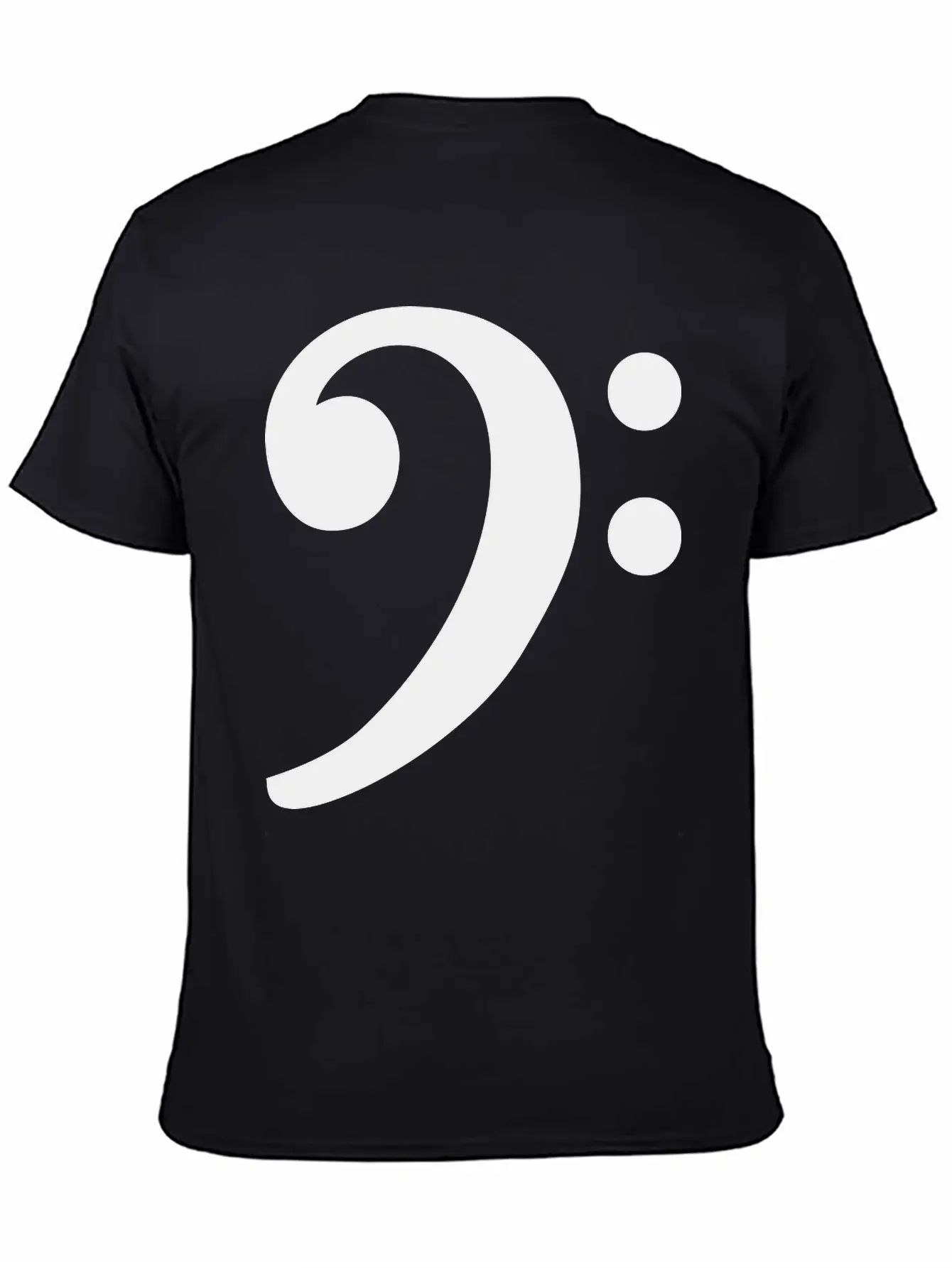Bass Clef Unisex Casual T-Shirt – Clean Design For Daily Comfort