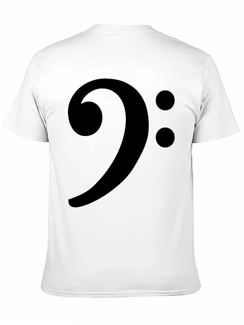 Bass Clef Unisex Casual T-Shirt – Clean Design For Daily Comfort