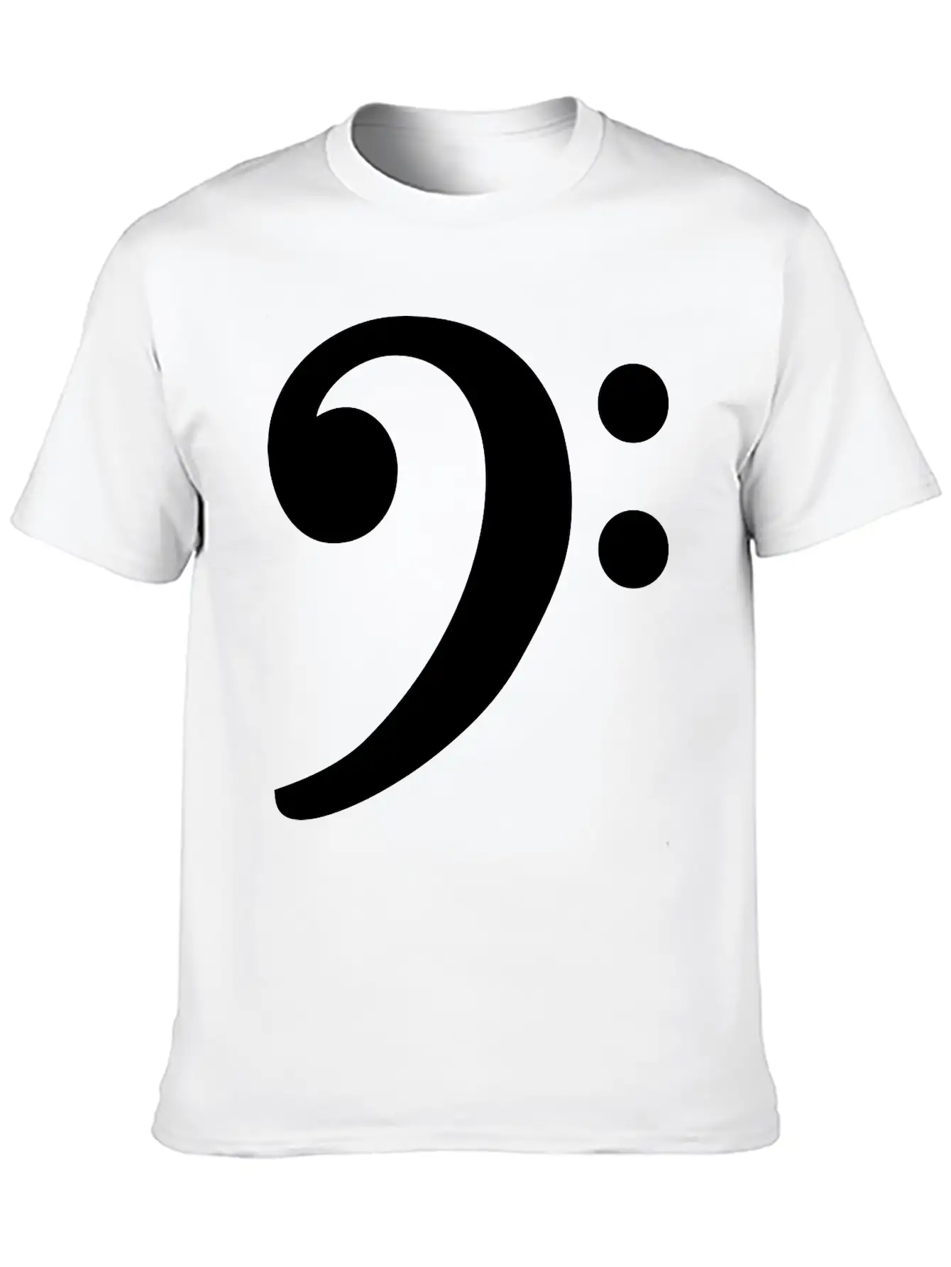 Bass Clef Unisex Casual T-Shirt – Clean Design For Daily Comfort