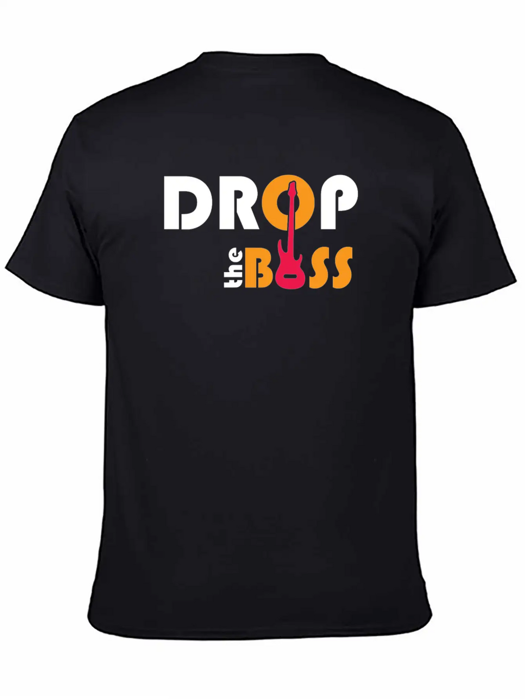 Bass - Drop The Bass Unisex Short Sleeve Soft Cotton T-Shirt – Casual Everyday Wear