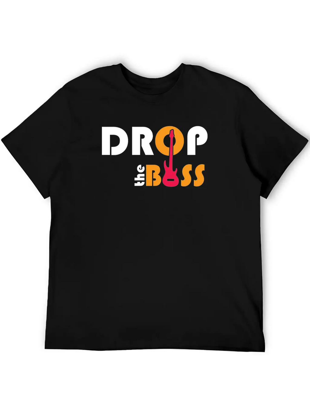 Bass - Drop The Bass Unisex Short Sleeve Soft Cotton T-Shirt – Casual Everyday Wear