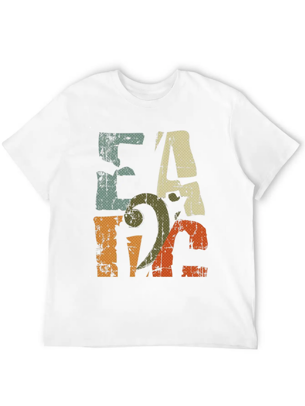 Bass Guitar Player EADG Bass Clef Gift For Bassist Unisex Casual T-Shirt – Clean Design For Daily Comfort