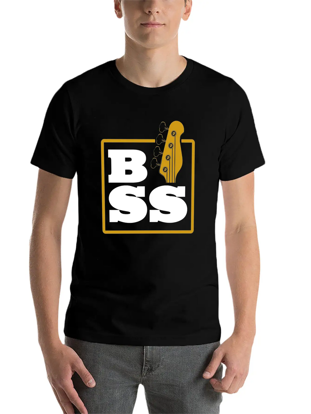 Bass Guitar Stylish Everyday T-Shirt – Unisex Basic Cotton Tee